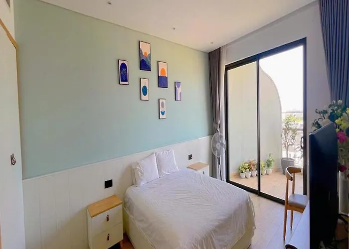 Khách sạn hẻo lánh Chuỗi Căn 3 Ngủ - đầy đủ Tiện Nghi - View Biển